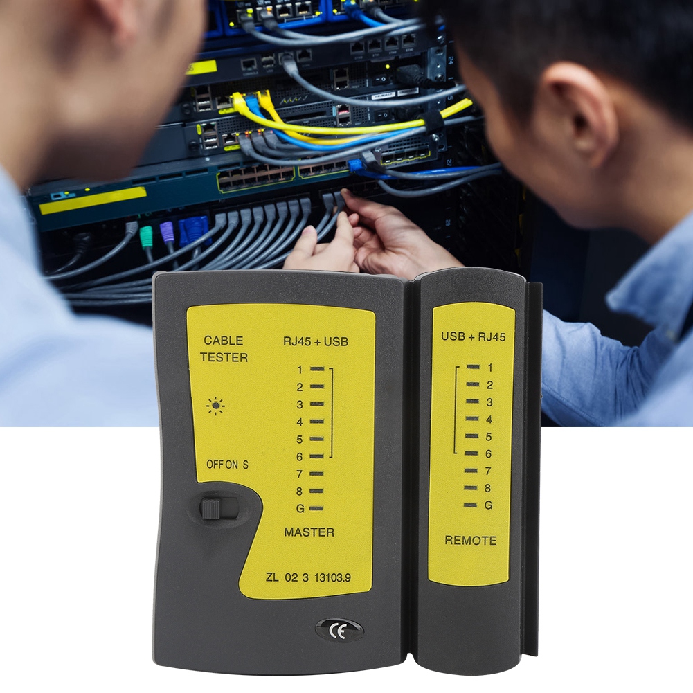 Professioneller Rj45/usb-kabeltester Yg468u, Schnelles Und Präzises Netzwerk- Und Telefondiagnosegerät, Kabelverkabelungsprüfung