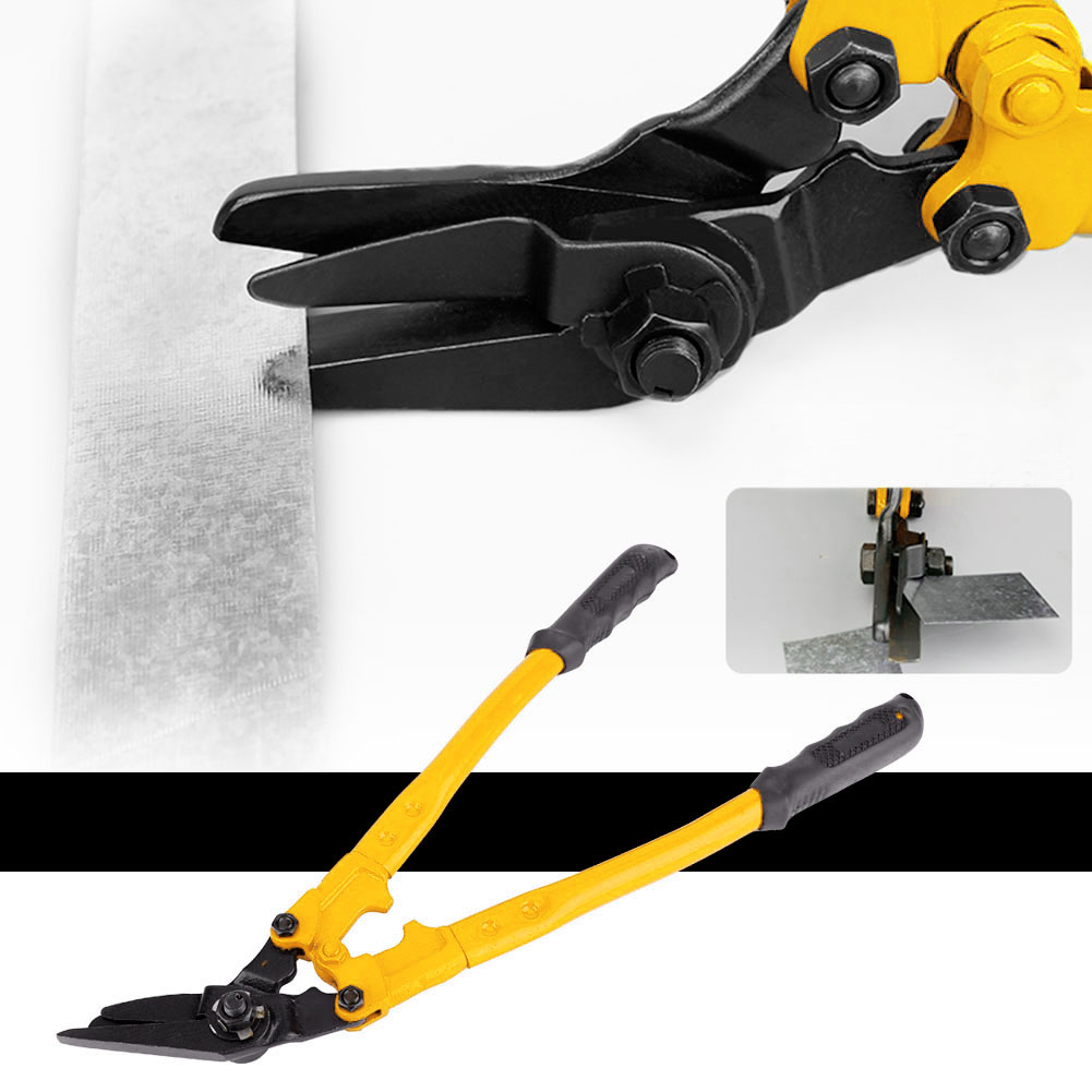 Bandschneider Aus Chromstahl Nr. 60, 450 Mm/18 Zoll, Robuster Bandschneider Für 32 Mm Breite Und 1,2 Mm Dicke Bänder, Professionelles Umreifungswerkzeug