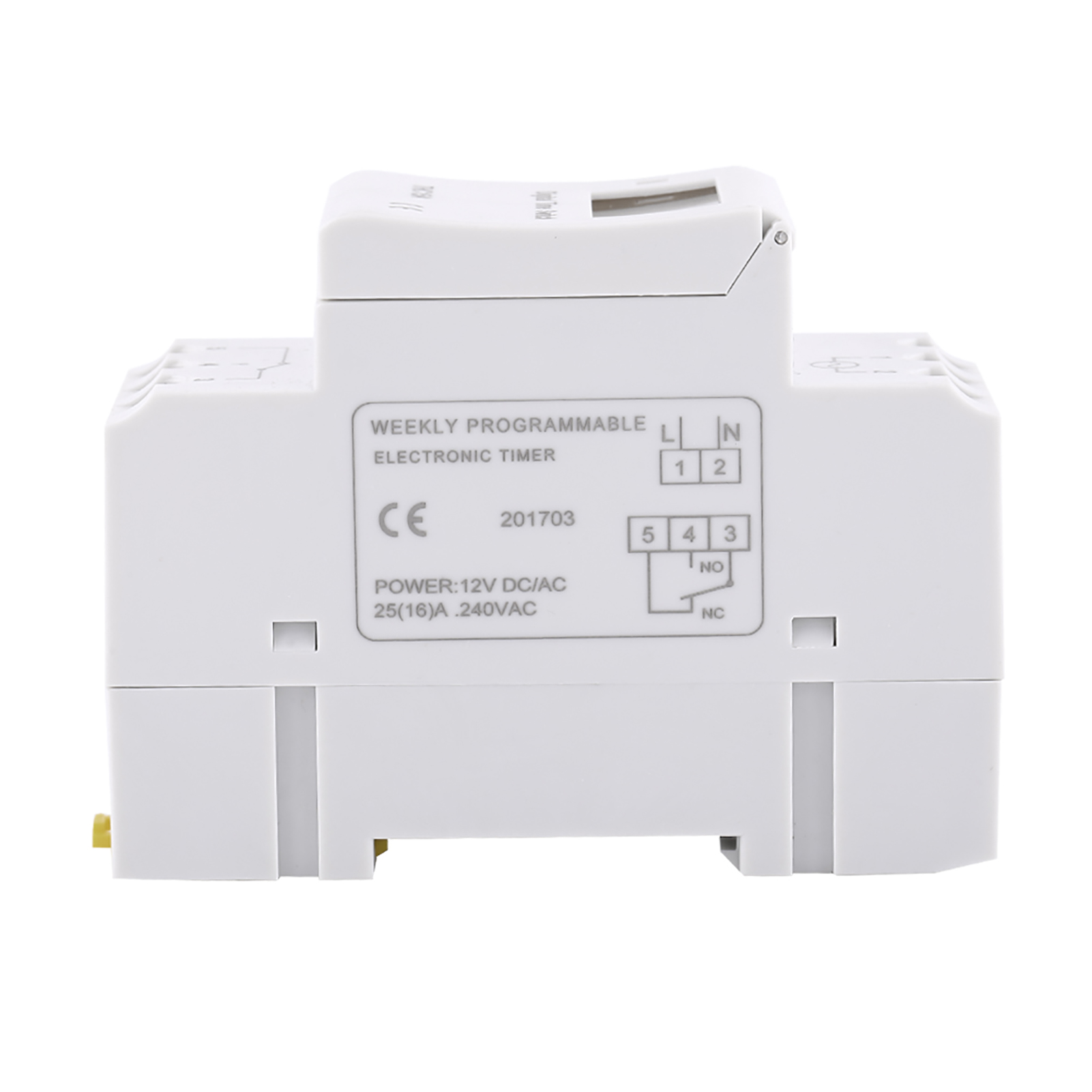 Programmierbarer Wochenzeitschalter Mit Lcd-anzeige, 16 Ein/aus-relais, 16/8-timer, Ac/dc 12 V