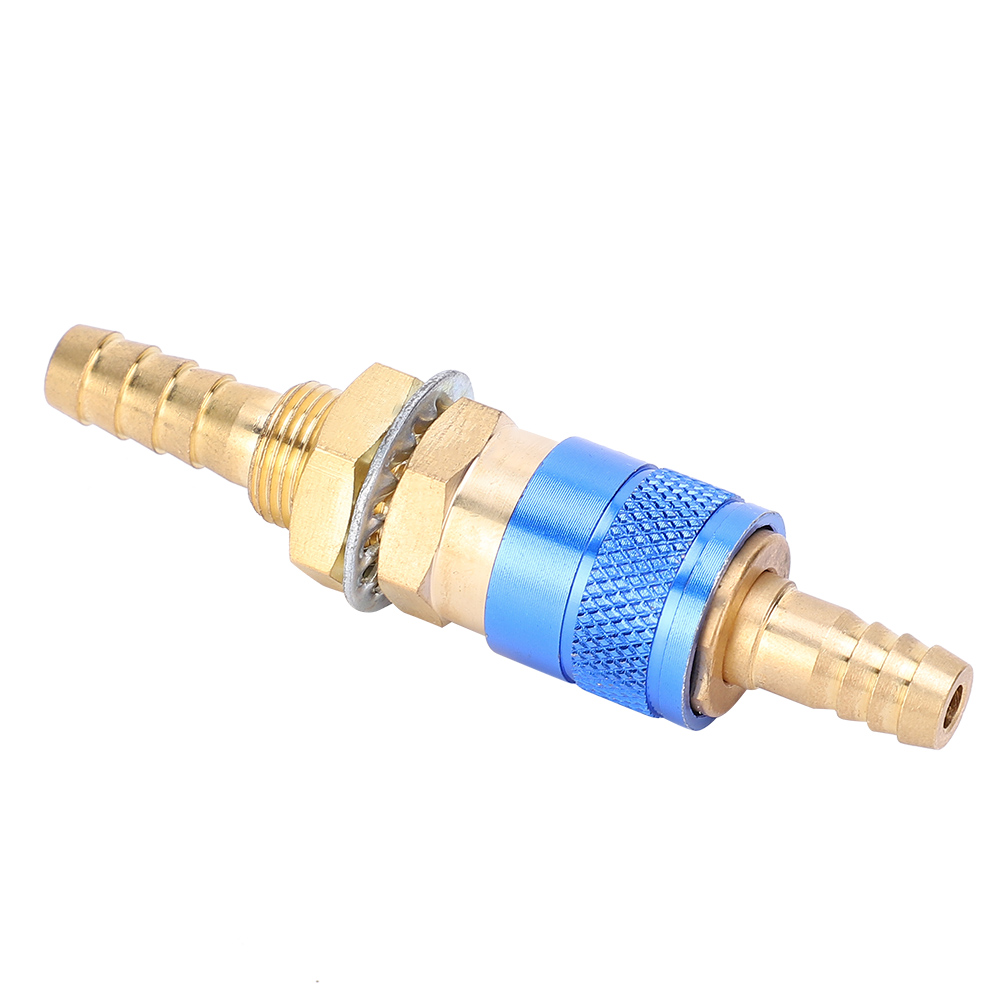 8-mm-schnellkupplung Für Wasser-/gasadapter, Mig/tig-brenneranschluss, Blau, Paar Kupplungen Für Schweißgerät