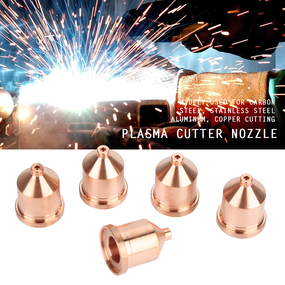 Satz Mit 5 Plasmaschneiddüsen 60a 120931, Brennerverbrauchsmaterialien Für Die Schneidemaschine Max1250