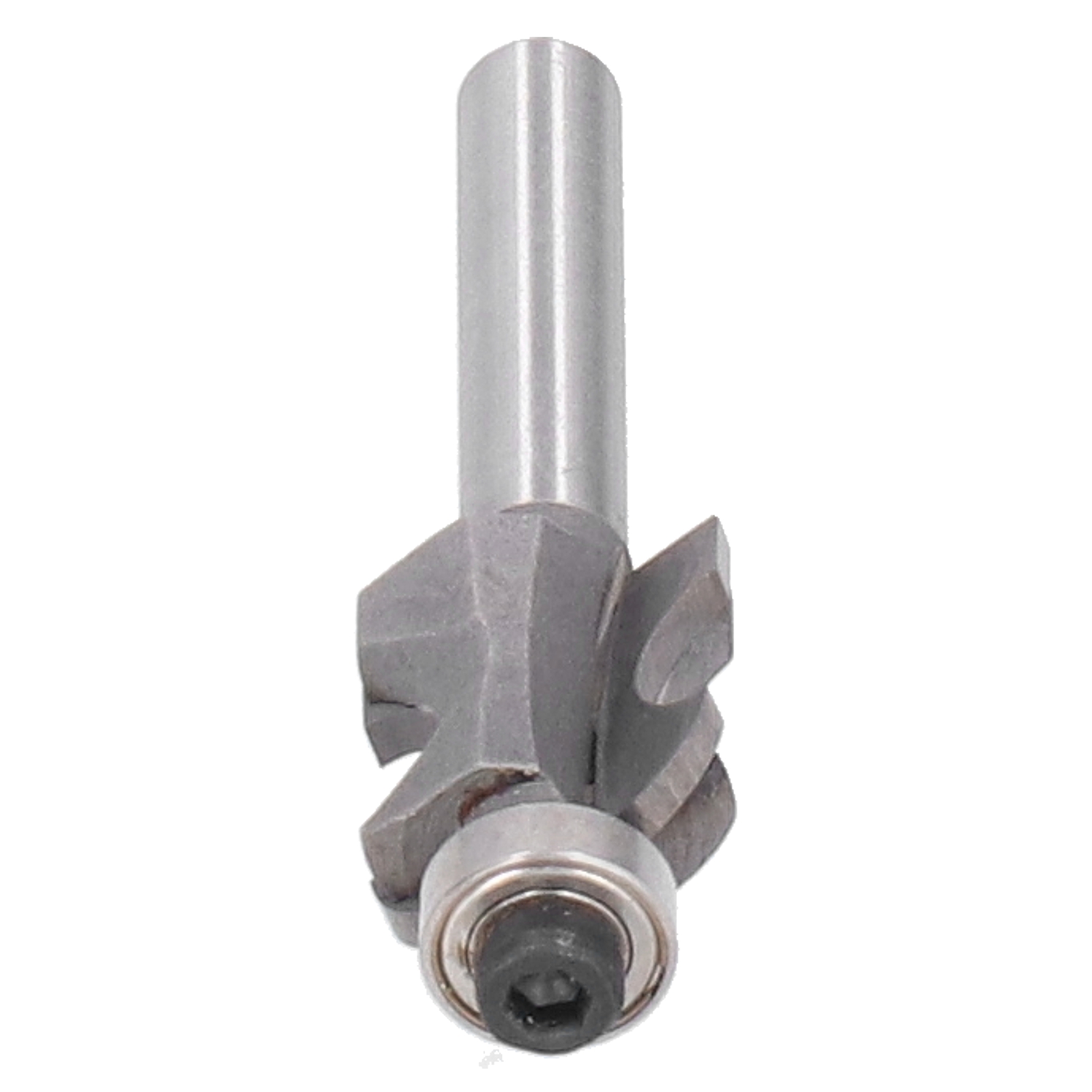 Stile 1/4" Schaftfräser, Silbernes Holzbearbeitungswerkzeug, Hartmetallfräser, 6,35 Mm, Für Tischler- Und Holzbearbeitungsarbeiten.