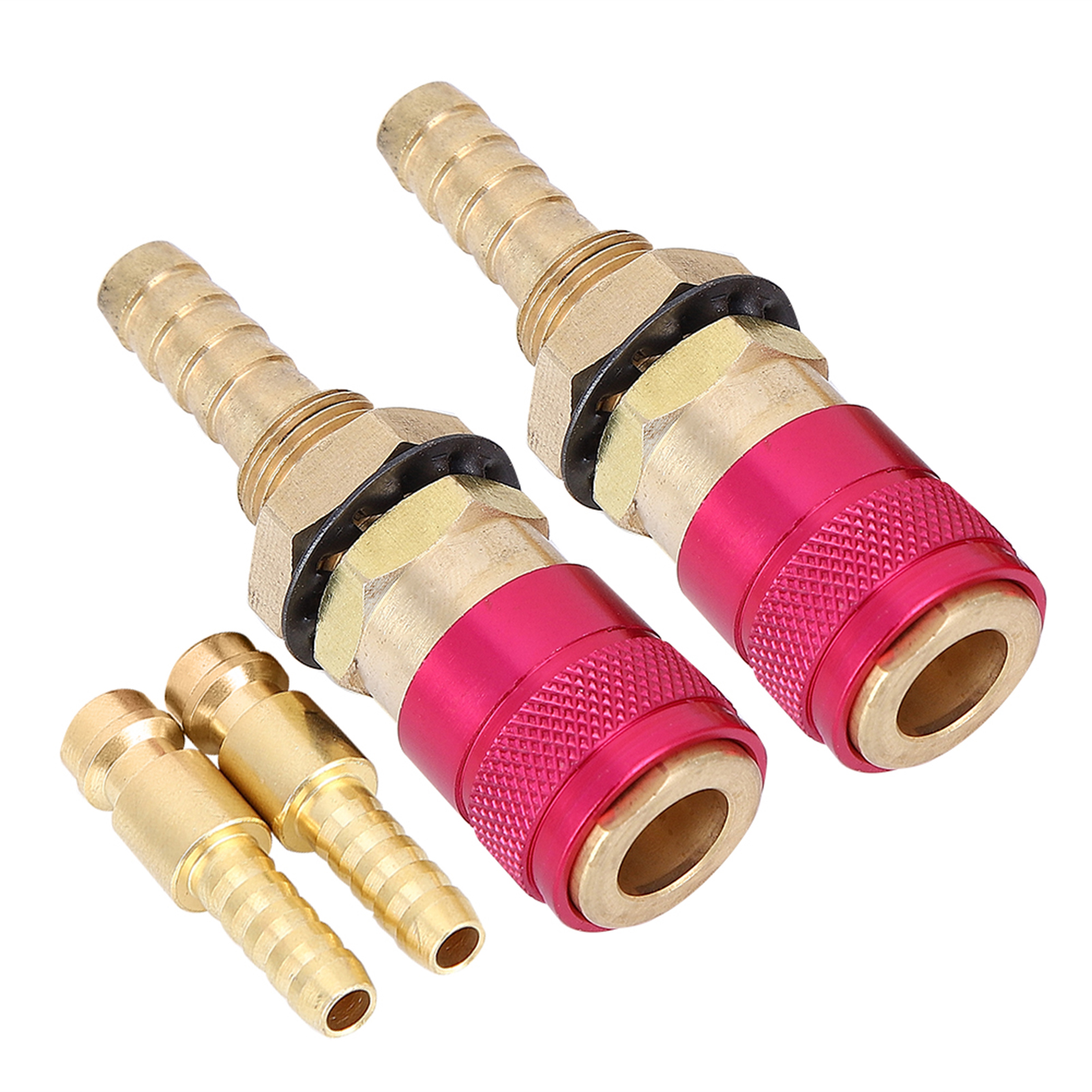 8-mm-schnelladapter, 2 Stück, Für Wasser-/gasanschluss An Wig-schweißbrenner