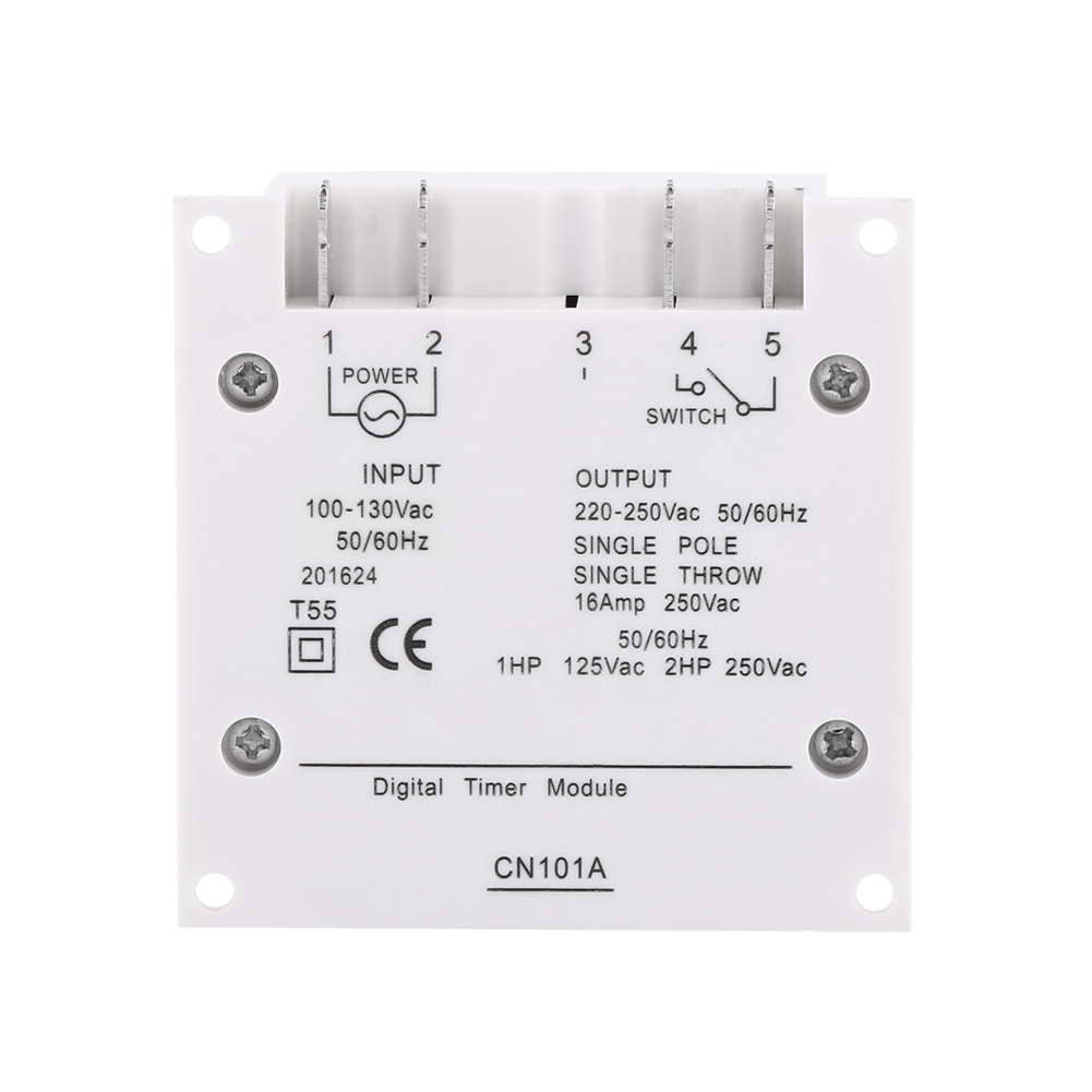Programmierbarer Digitaler Wochenzeitschalter Mit Relais (110 V Ac)
