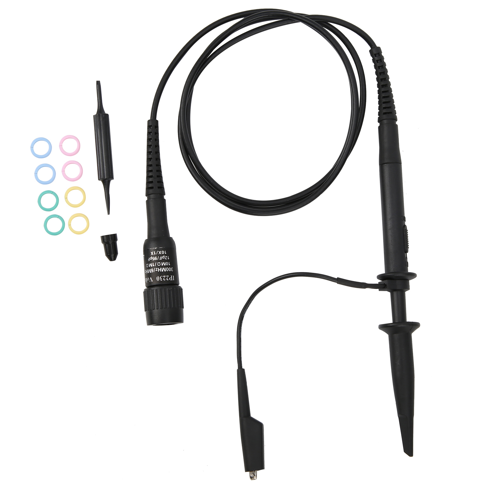 Passiver Oszilloskop-tastkopf Ip2230 300mhz, 10x Dämpfung, Professionelles Elektronisches Testzubehör.