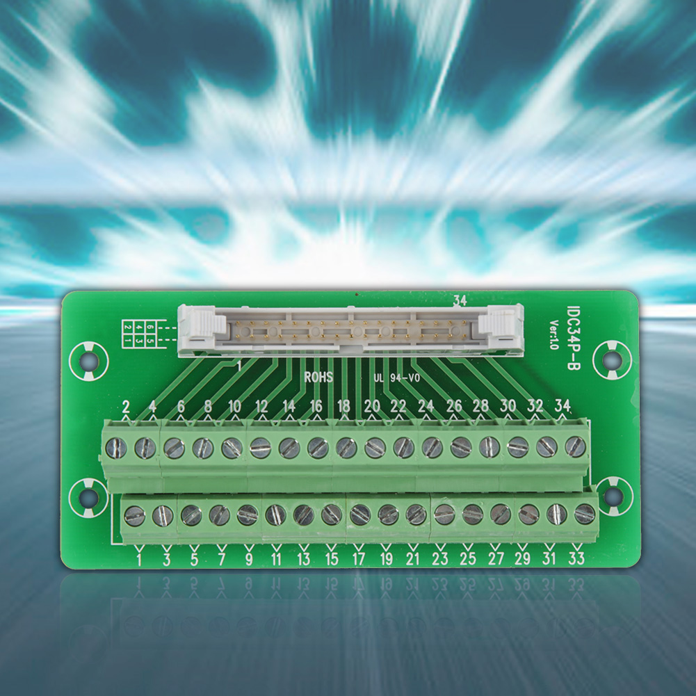 34-poliger Idc34p-stecker Mit Halterung, Sps-schnittstelle Für Breakout-board