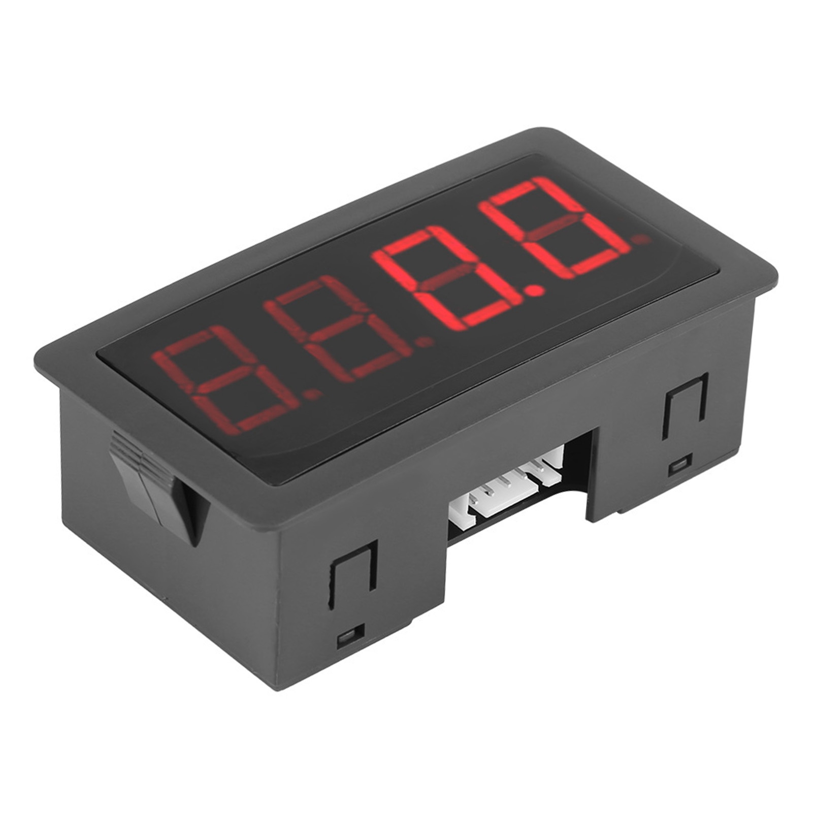 4-stelliger Digitaler Led-tachometer Mit Drehzahlmesser Und Npn-hall-effekt-näherungssensor (rot)