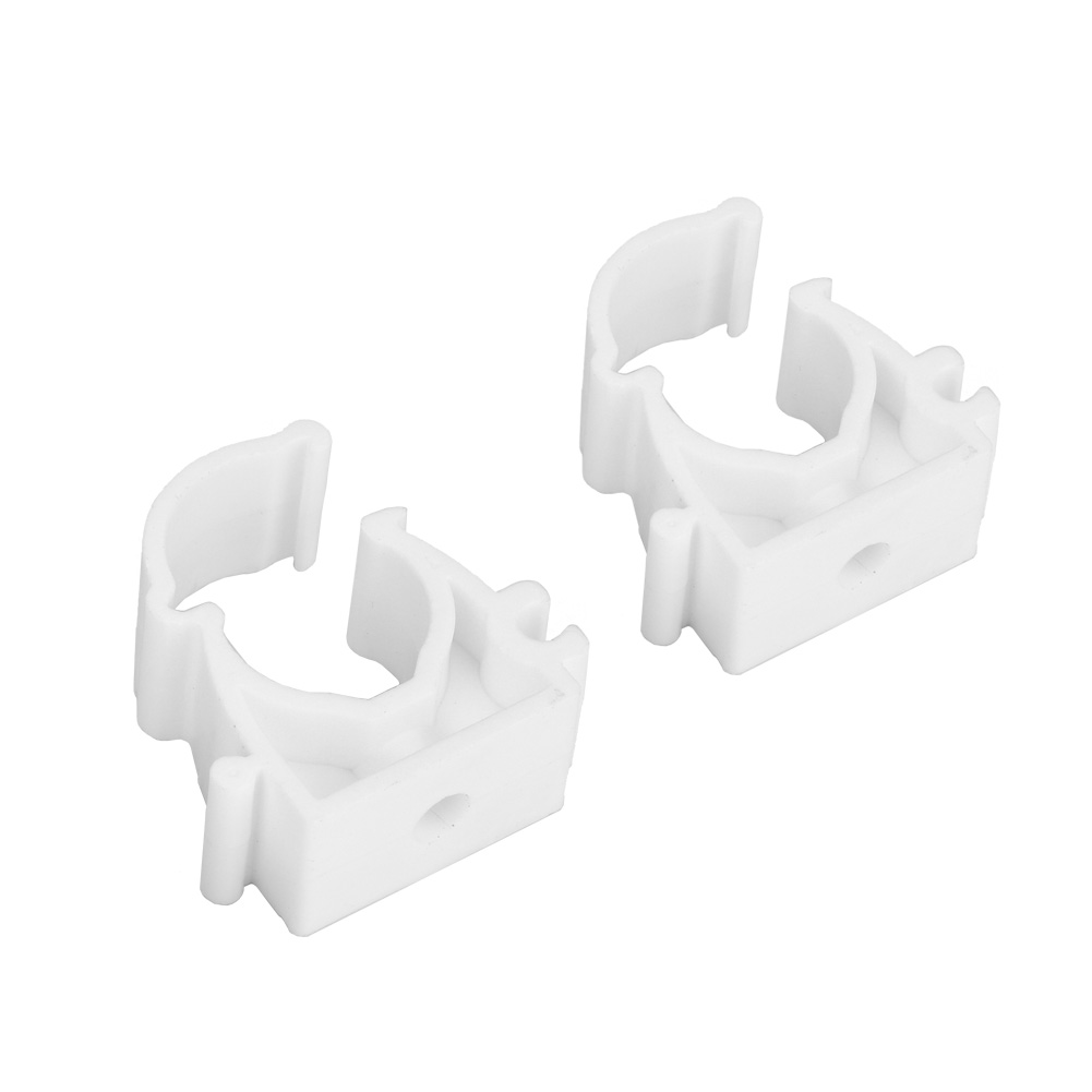 20 Befestigungsschellen Für 16-mm-ppr-rohre Mit Schrauben, Wasser-/gasrohr-befestigungskragen, 16 Mm Durchmesser, 20er-packung
