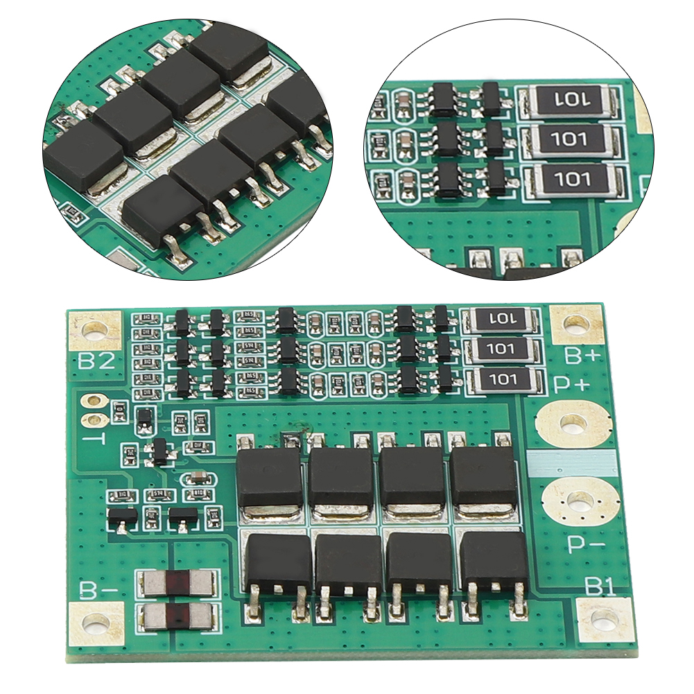 Konvolut Von 3s 12v 18650 Lipo-akkuschutzmodul Bms 25a Pcb-zellenbalancer-ladegerät