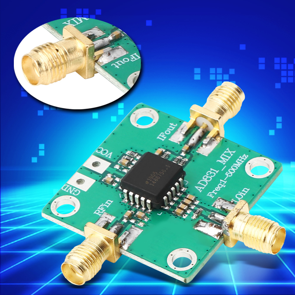 Hochfrequenz-funkmodul 0,1-500 Mhz, Einfaches Netzteil Mit Einem Chip, Einkanaliges Hf-zubehör, 500 Mhz Funkfrequenz, Sender-empfänger-kit, Geringer Stromverbrauch, Kompatibel Mit Selbstbauprojekten.