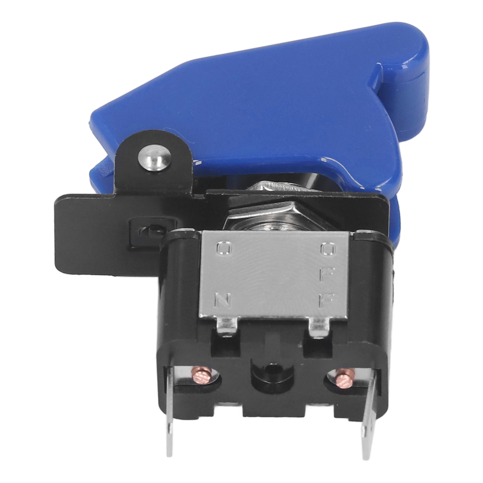 5er-pack Blaue 2-polige Kippschalter Mit Wasserdichter Abs-abdeckung, Für Den Einsatz Auf See, 25 A, 12 V Dc