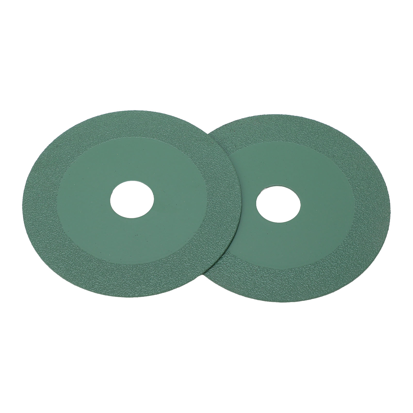 Set Mit 2 Hitzebeständigen Glastrennscheiben, Scharfe Diamanttrennscheiben Für Fliesen, Keramik Und Jade, Dunkelgrün