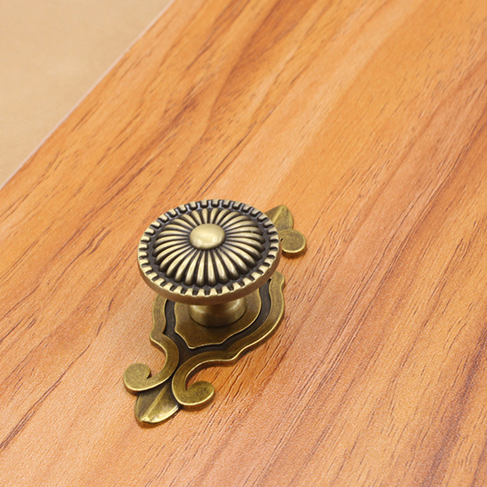 Europäischer Vintage-rundgriff Für Schubladen, Türen, Schränke Und Kleiderschränke, Bronzegriff, Möbelbeschlag.