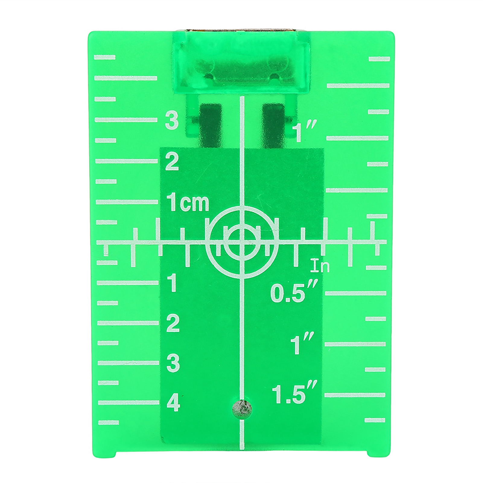 Magnetische Zielscheibe Mit Ständer Für Laser-nivelliergerät, Doppelskalenkreuz (grün)
