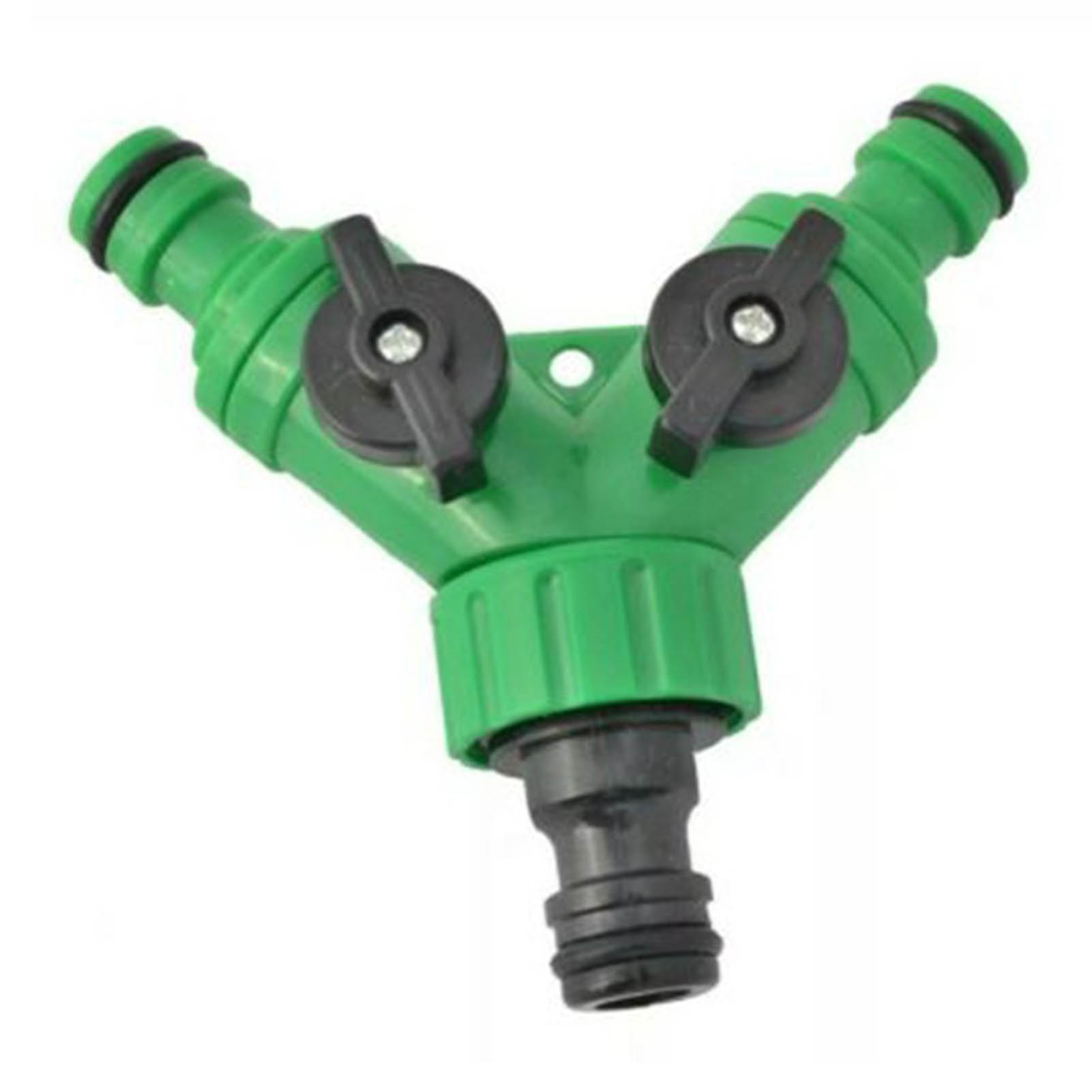 3-wege-wasserverteiler (1 Zulauf, 2 Ausläufe) Für Wasserhahn, Adapter Für Waschmaschine Und Gartenbewässerung, Dn15/dn20, Kunststoff