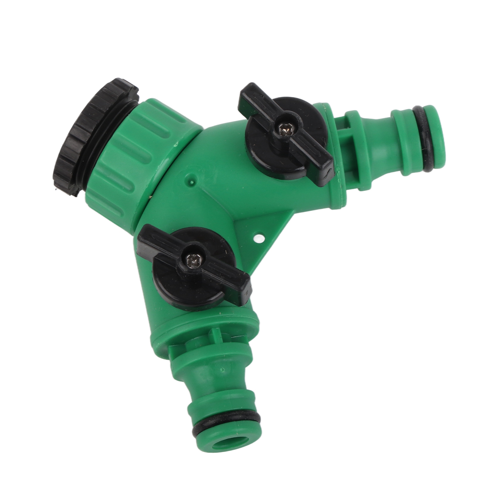 3-wege-wasserverteiler (1 Einlass, 2 Auslässe) Für Wasserhahn, Adapter Für Waschmaschine Und Gartenbewässerung, 3 Düsen