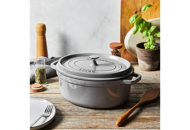 Staub Cocotte - 29 cm - 4.2 L Graphite Gray