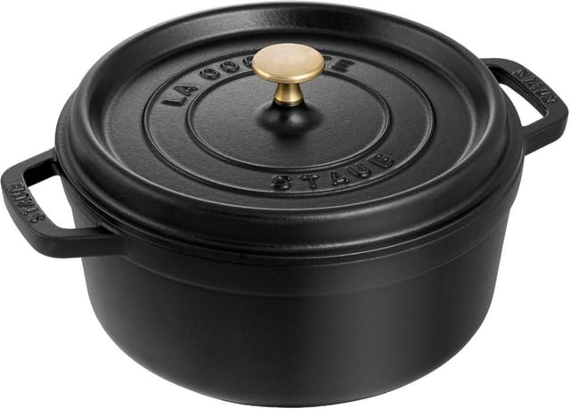 Staub Cocotte - 24 cm - 3.8 L Black