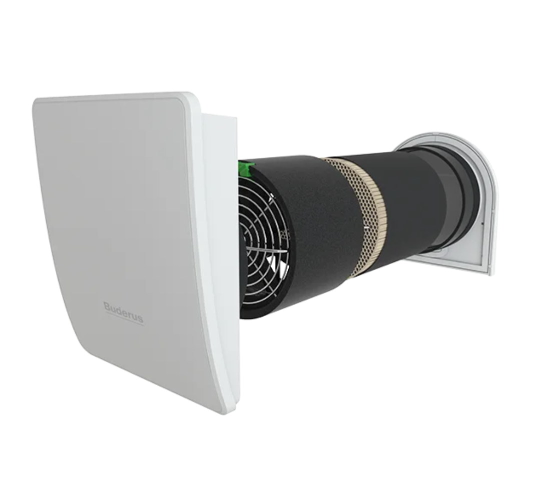 Buderus 6er Paket Logavent Hrv126 D 6x Komplettset+bedienteil Vc40h - 7739615446