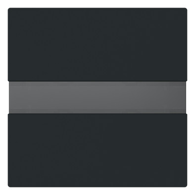 Busch-jaeger Busch-komfortschalter® Flex Bedienelement Bewegungssensor Mit Orientierungslicht, Led Schwarz Matt - Busch-art Linear® (64765-45m), 2cka006800a3147
