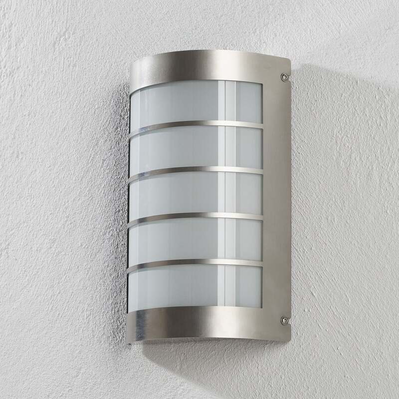 [gebraucht] B-ware Cmd Außenwandleuchte Gartenleuchte Aqua Marco Led Wandleuchte Edelstahl Warmweiß