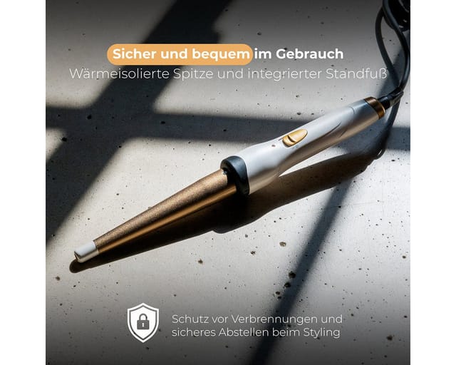 ProfiCare Lockenstab PC-HC 3049 - curling iron - white/gold
