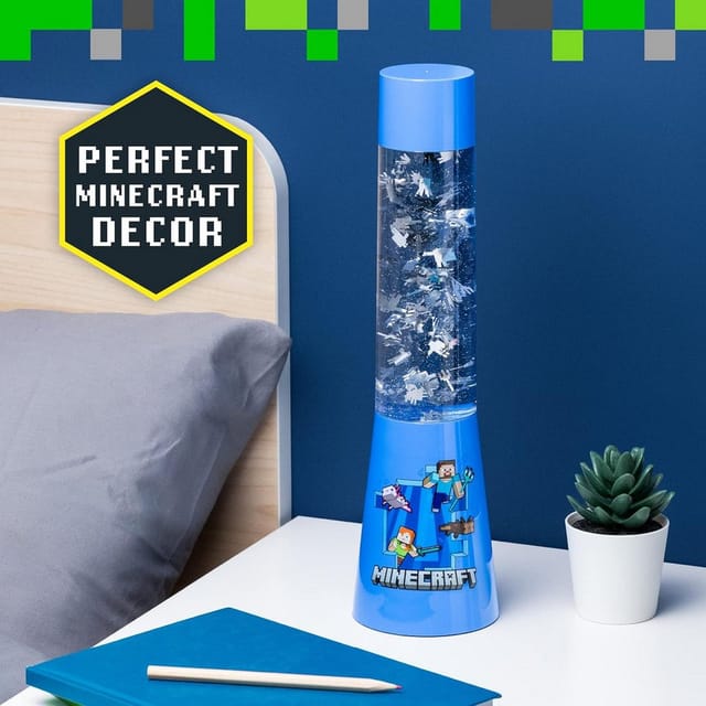 Paladone - Minecraft Plastic Flow Lamp 33cm - Lampe