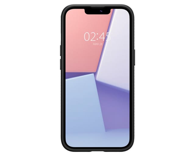 Spigen Liquid Air - matte black - iPhone 13