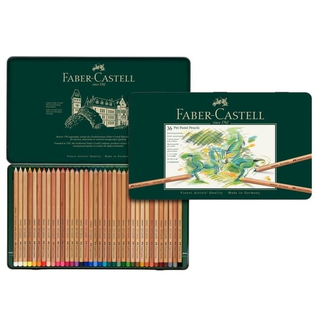 Faber-Castell Farbstift Pitt Pastel 36er Metalletui