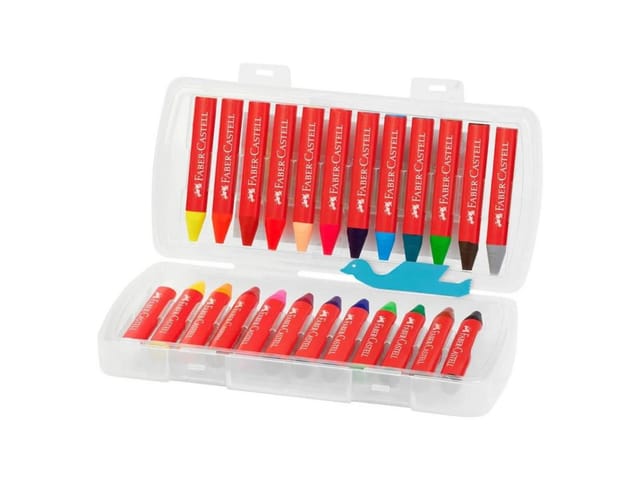 Faber-Castell Wachsmalkreiden Jumbo 24er Box