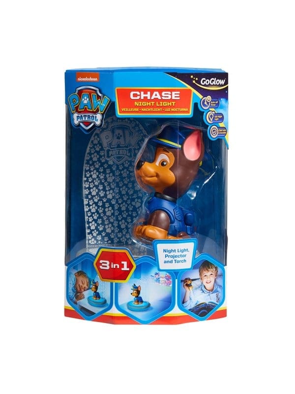 Worlds Apart Chase Magic Bedside Night Light Torch and Projector