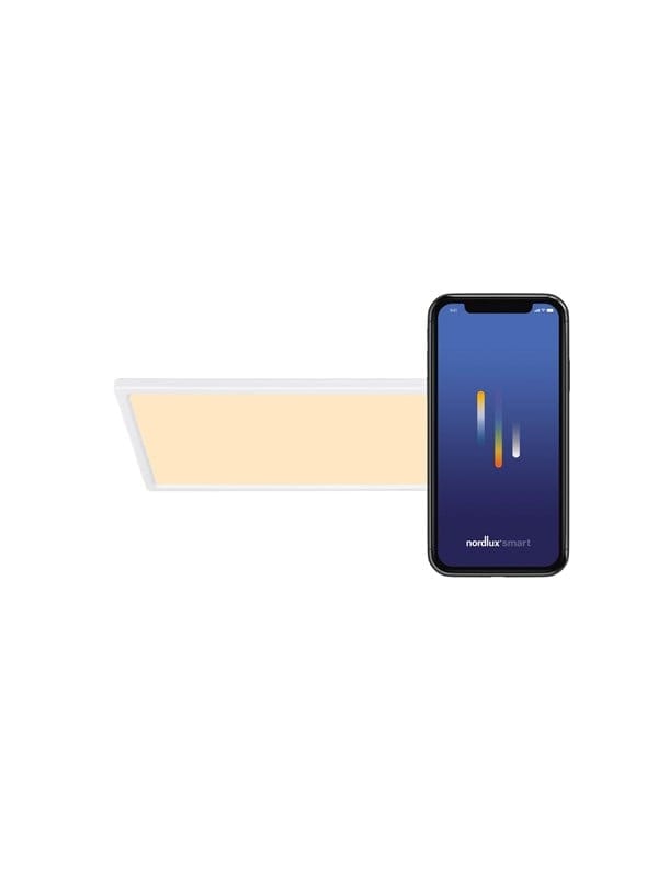 Nordlux Harlow Smart RGB Deckenleuchte Weiss