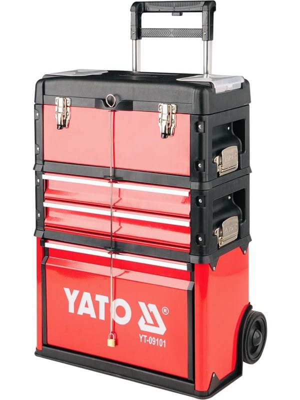 Yato YT-09101 Trolley Tool Box in 3 Parts
