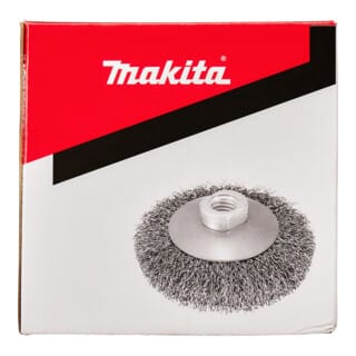 Makita wire wheel brush - for paint rust weld edges