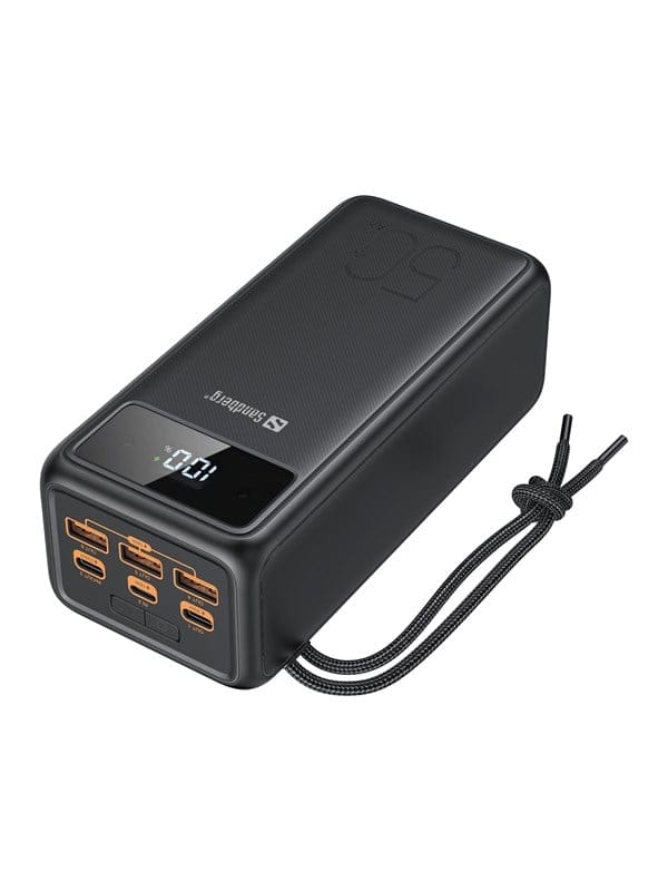 Sandberg Powerbank USB-C PD 130W 50000 mAh Powerbank (Akku) - schwarz - 50000 mAh