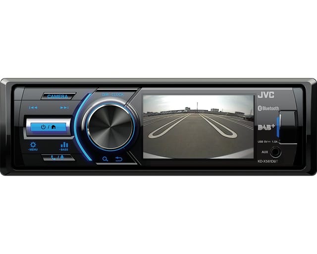 JVC KD-X561DBT - digital receiver - display 3" - in-dash unit - Single-DIN