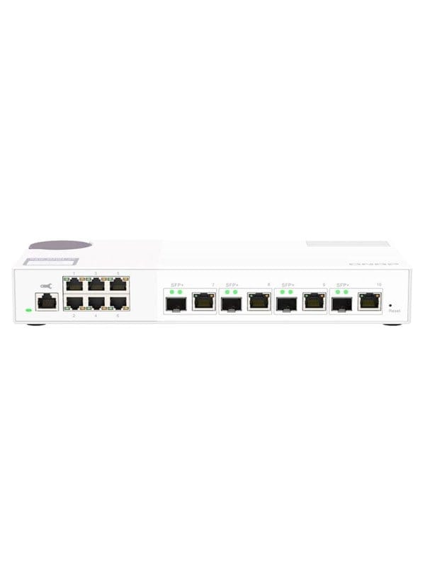 QNAP QSW-M2106-4C 10GbE and 2.5GbE Layer 2 Web Managed Switch for SMB Network Deployment