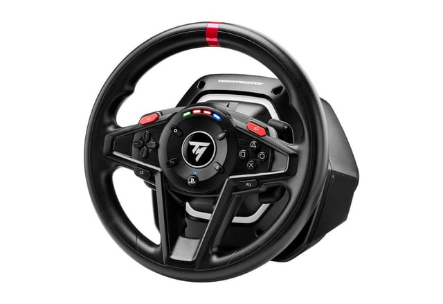 Thrustmaster T128 - PS5/PS4/PC - Wired Steering wheel & Pedal set - Sony PlayStation 4
