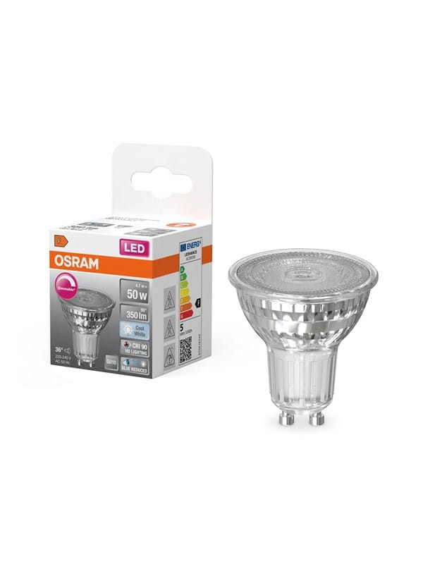 Osram LED-Lampe LED Comfort PAR16 36° 350lm 4.7W/940 (50W) GU10 dimmable GU10