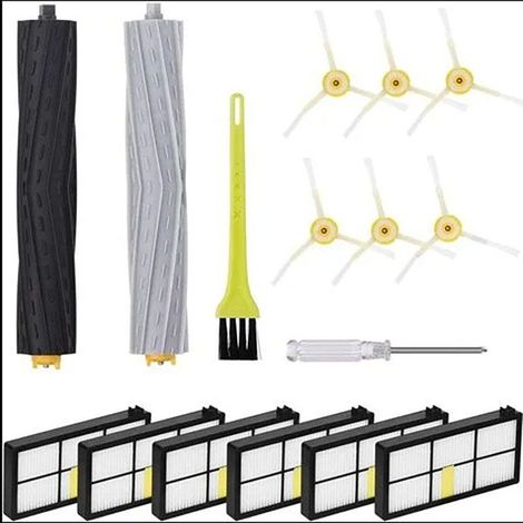 Ersatzteile, Filter Und Bürste Für Irobot Roomba Staubsauger Der Serien 980, 960, 900, 890, 880, 870, 860 Und 800, Ersatzteilset – Set 1
