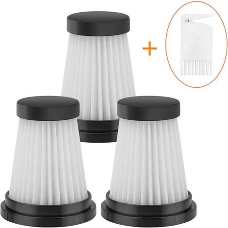 3er-pack Ersatz-hepa-filter Für Akku-staubsauger, Passend Für Moosoo K12, K12 Pro, K13, Genius Invictus One 1.0, X7/2.0 Und Foxnovo 13kpa (filterzubehör)