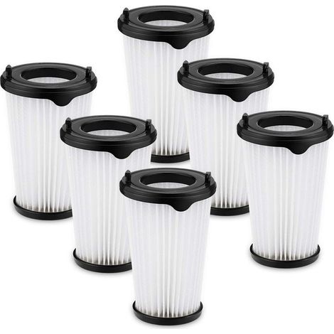 Set Mit 6 Cx7- Und Qx8-filtern, Kompatibel Mit Den Aeg-staubsaugern Modellen Aeg Cx7-2 Und Qx8, Hepa-ersatzfilter Geeignet Für Cx7-2-45an, Cx7-2-i360, Cx7-2-s360