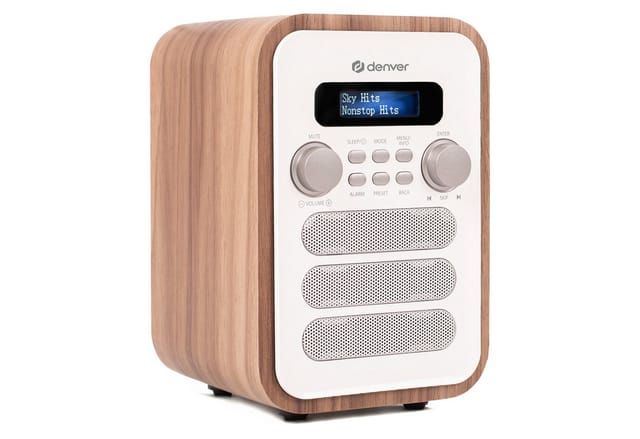 DENVER DAB-48WHITE - DAB+/FM - Weiß