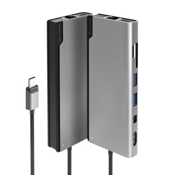 ALOGIC Ultra USB-C Dock PLUS V2 - HDMI MDP USB Ethernet Memory Card Reader & 100W PD USB-Hubs