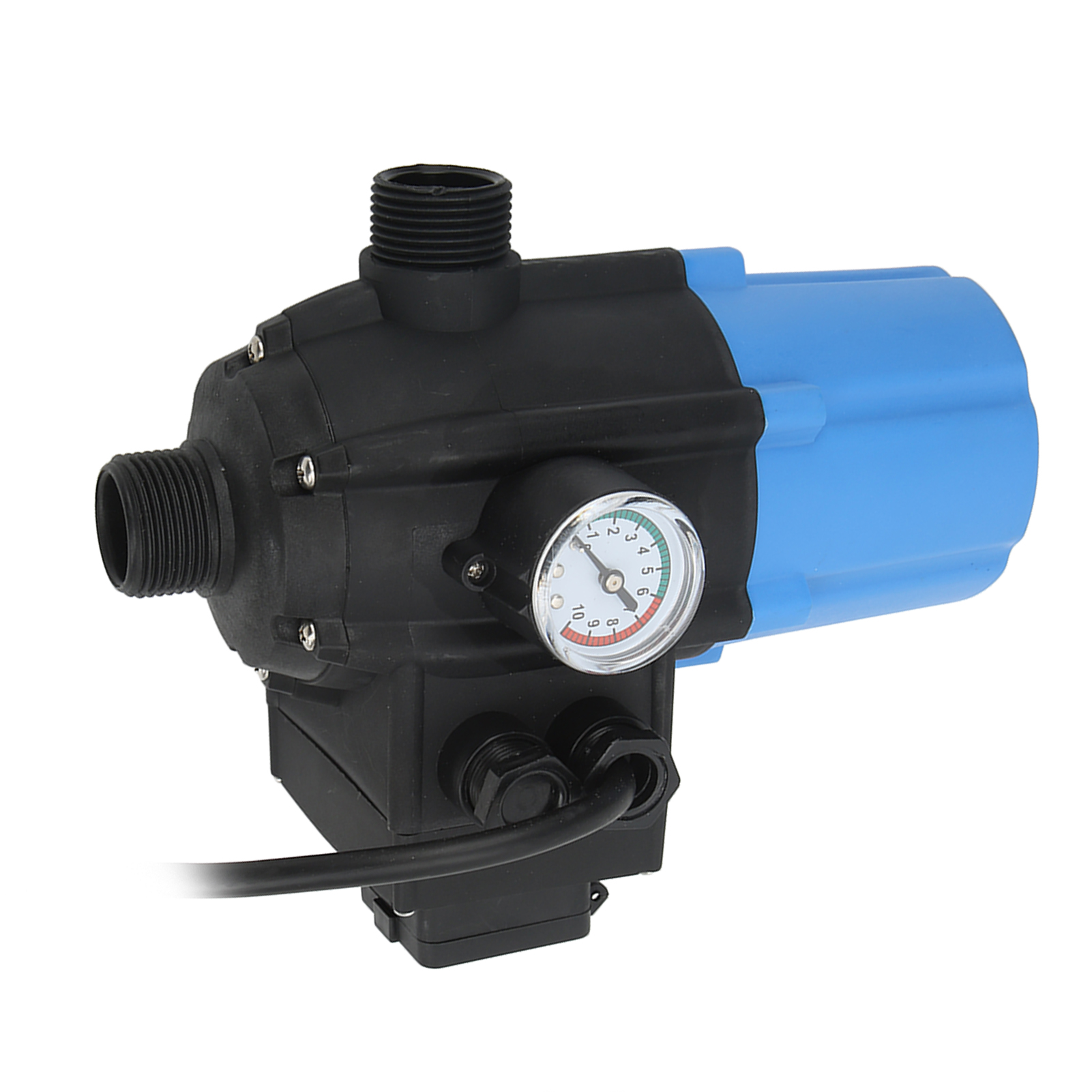 Contrôleur De Pression De Pompe À Eau Étanche, Réglage Intelligent, Pressostat De Pompe, Prise Ue 220‑240v (1,1kw)