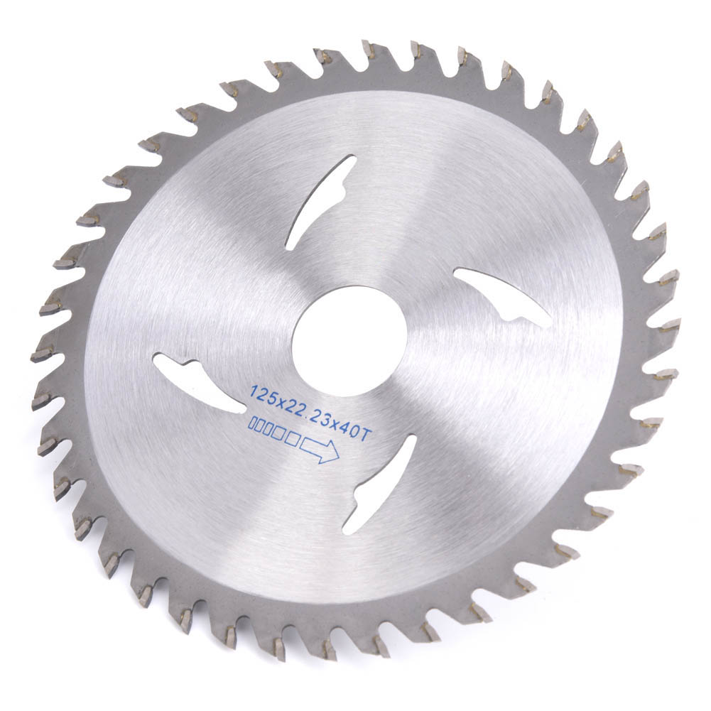 Disques De Coupe En Carbure Pour Scie Circulaire, 125 X 22,23 X 40 Dents