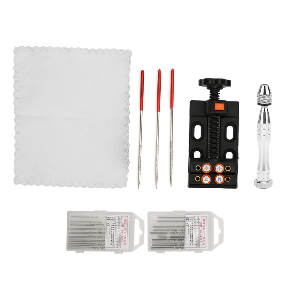 26-teiliges Handbohrer-set Zum Stanzen Und Polieren Von Holzbearbeitungswerkzeugen Aus Aluminiumlegierung (0,5 Mm–3,0 Mm)
