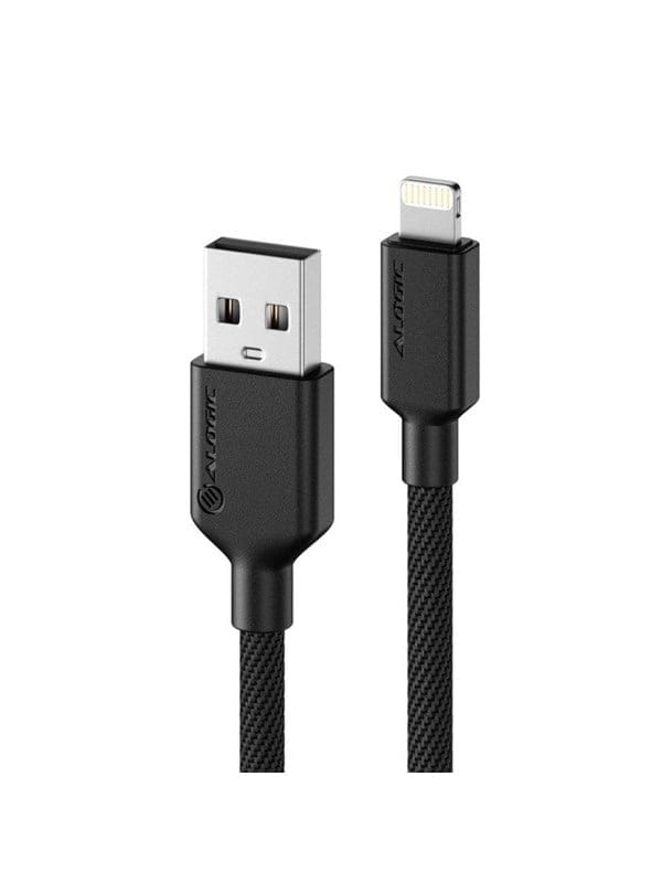 ALOGIC Elements PRO USB-A to Lightning cable 1m - Black