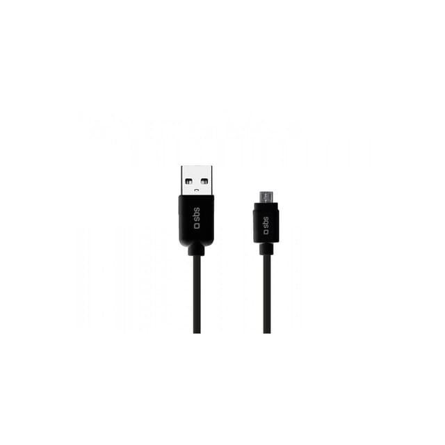 SBS Data Cable USB 2.0 - Micro USB - 1m - Black