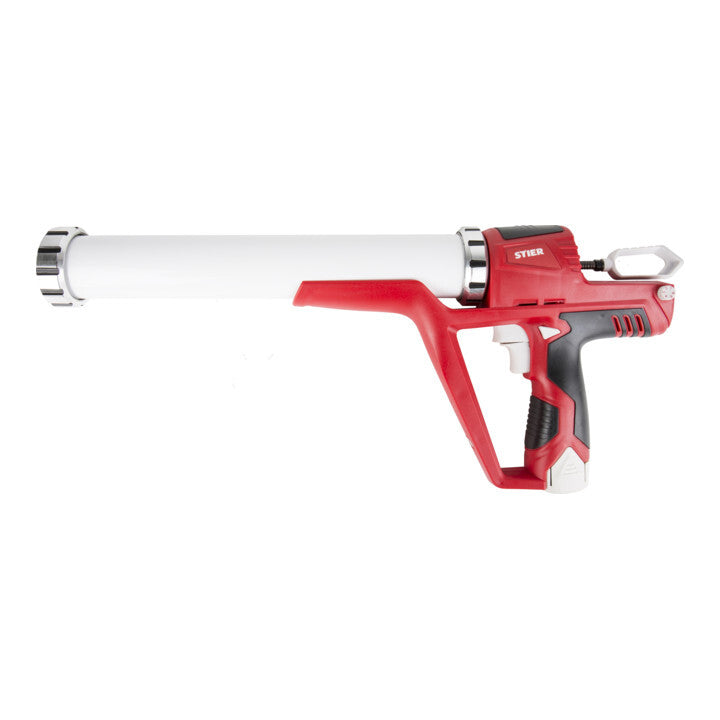 [gebraucht] B-ware Stier Akku-kartuschenpistole Basic+ 3800n, Inkl. 2 X Akku 12 V 1,5 Ah Ladegerät